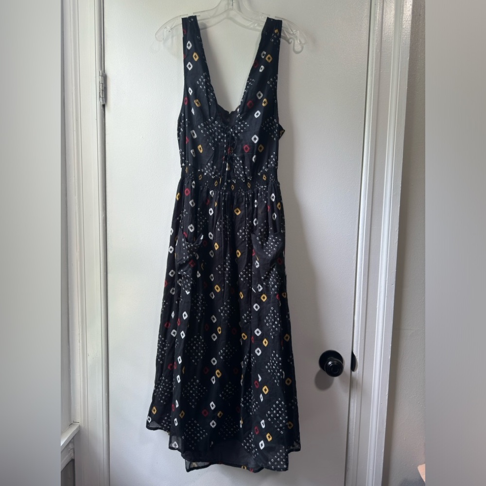 Free People Batiste Pocketful Of Wildflowers Dress Size L - Picture 4 of 16